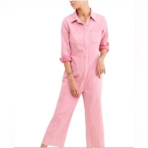 One Teaspoon Washed Pink Casual Jumpsuit
